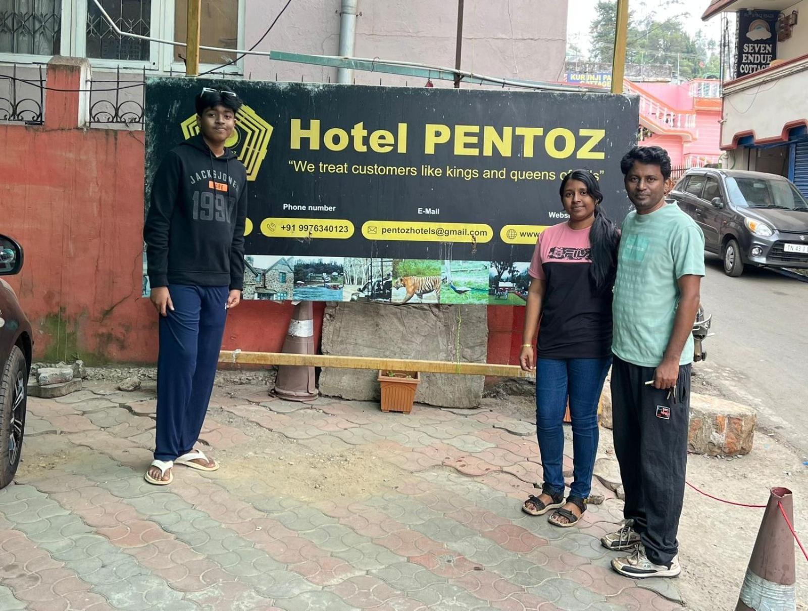 Hp Hotel - Hotel Pentoz Ooty Ngoại thất bức ảnh